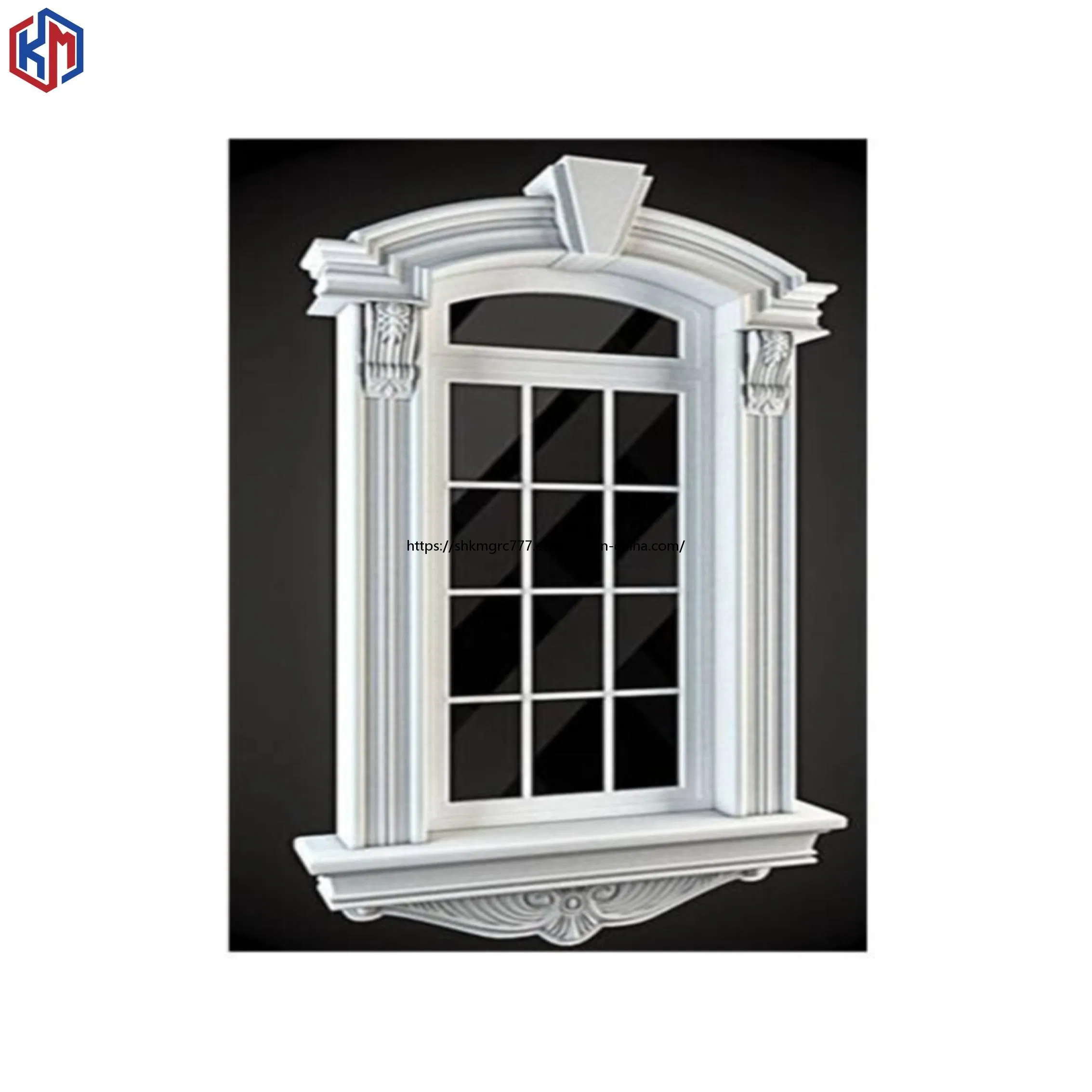 Designer Customization Gfrc Cement Concrete Window Frame Moulding for Door Window Surround Decoration