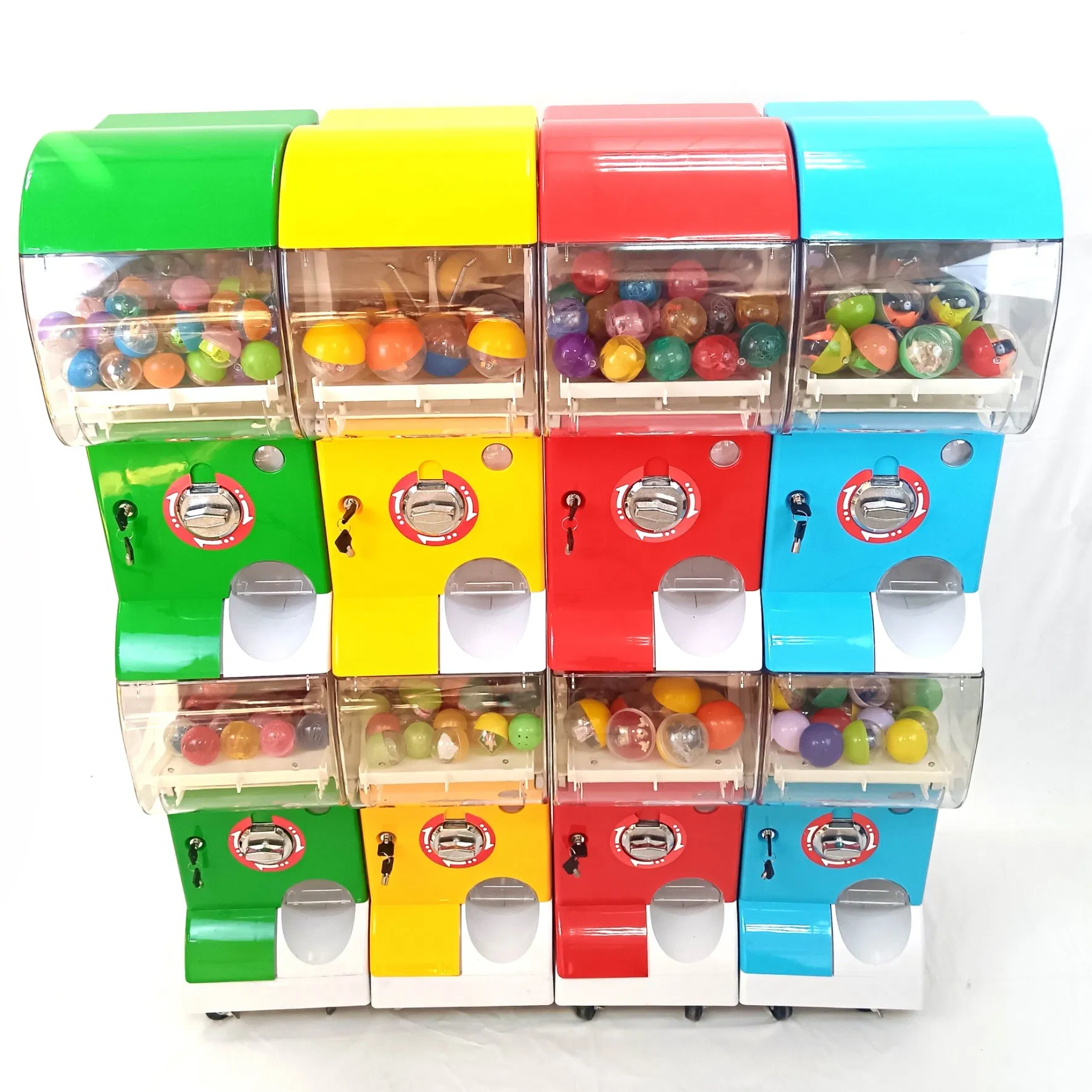 Ak144 Capsule Toys Balls Vending Machine Colorful and Fully Mechanical Auk Vending