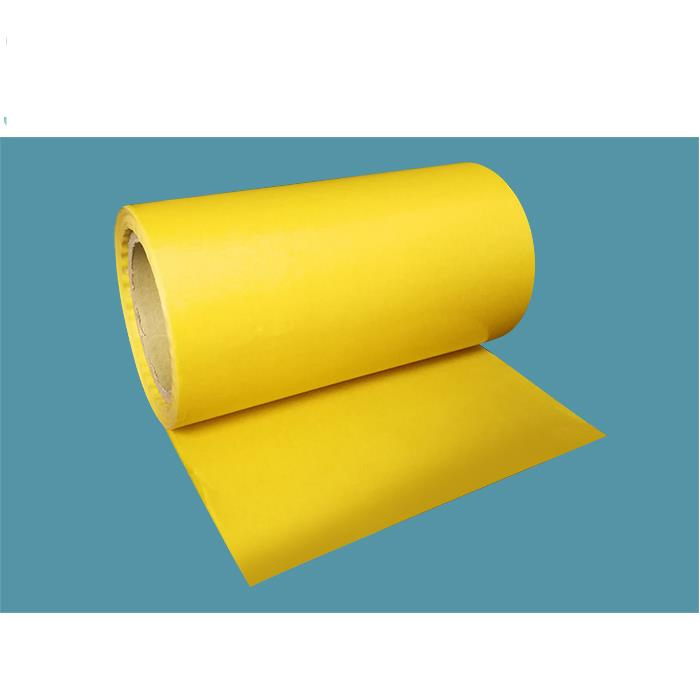 Good Transparency Yellow Release Glassine Paper