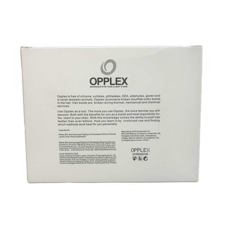 Opplex Hair Treatment Kit Care Products for Hair Color Dye and Bleaching