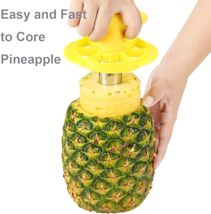 Industry Price Easy-Use Stainless Steel Kitchen Tool Fruit Pineapple Peeler Corer Slicer Cutter