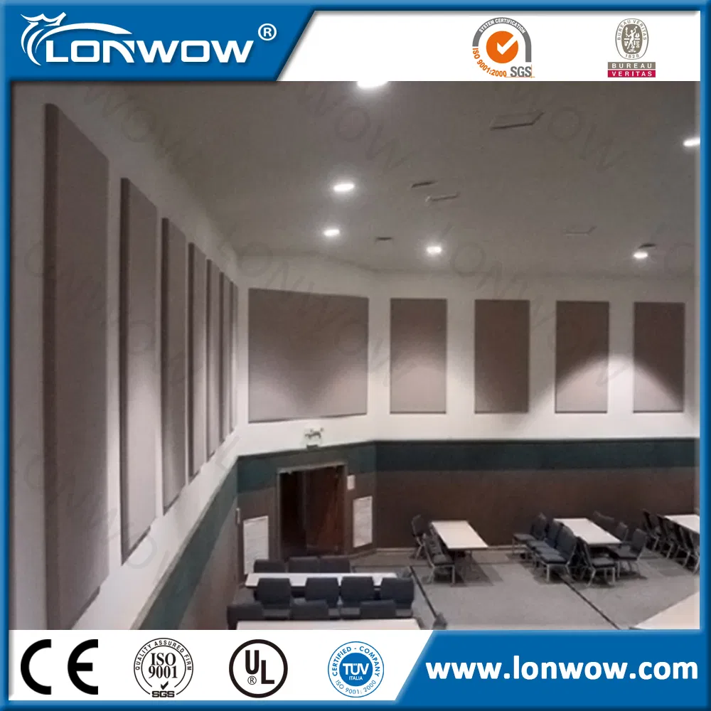 Sound Absorption Fabric Fiberglass Acoustic Panel