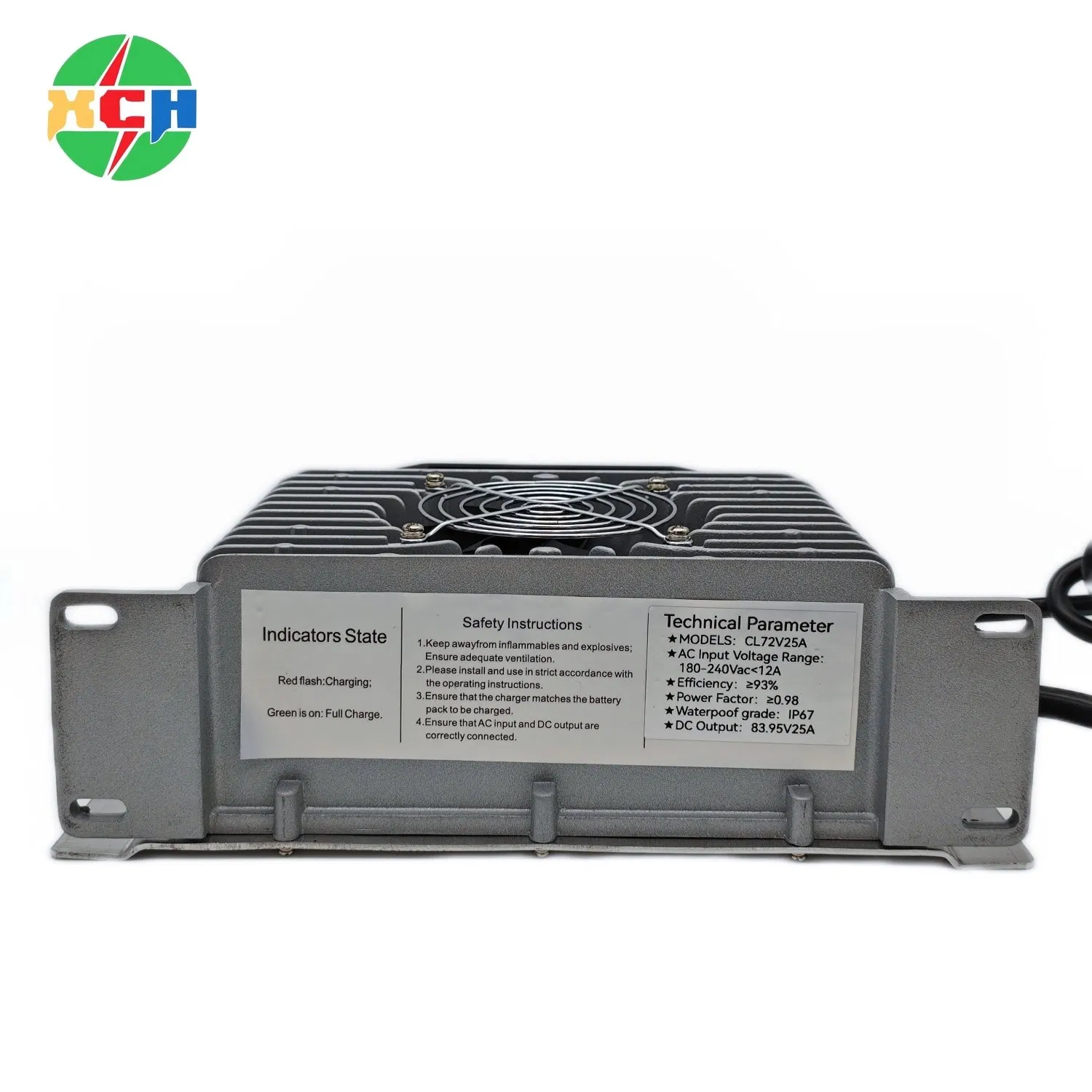 72V25A High-Speed On Board Battery Charger for E-Rickshaw
