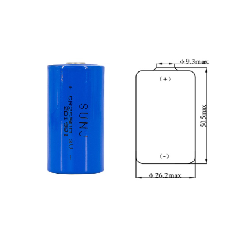 Литиевая батарея CR26500 3V 5400mAh для гидрологического мониторинга
