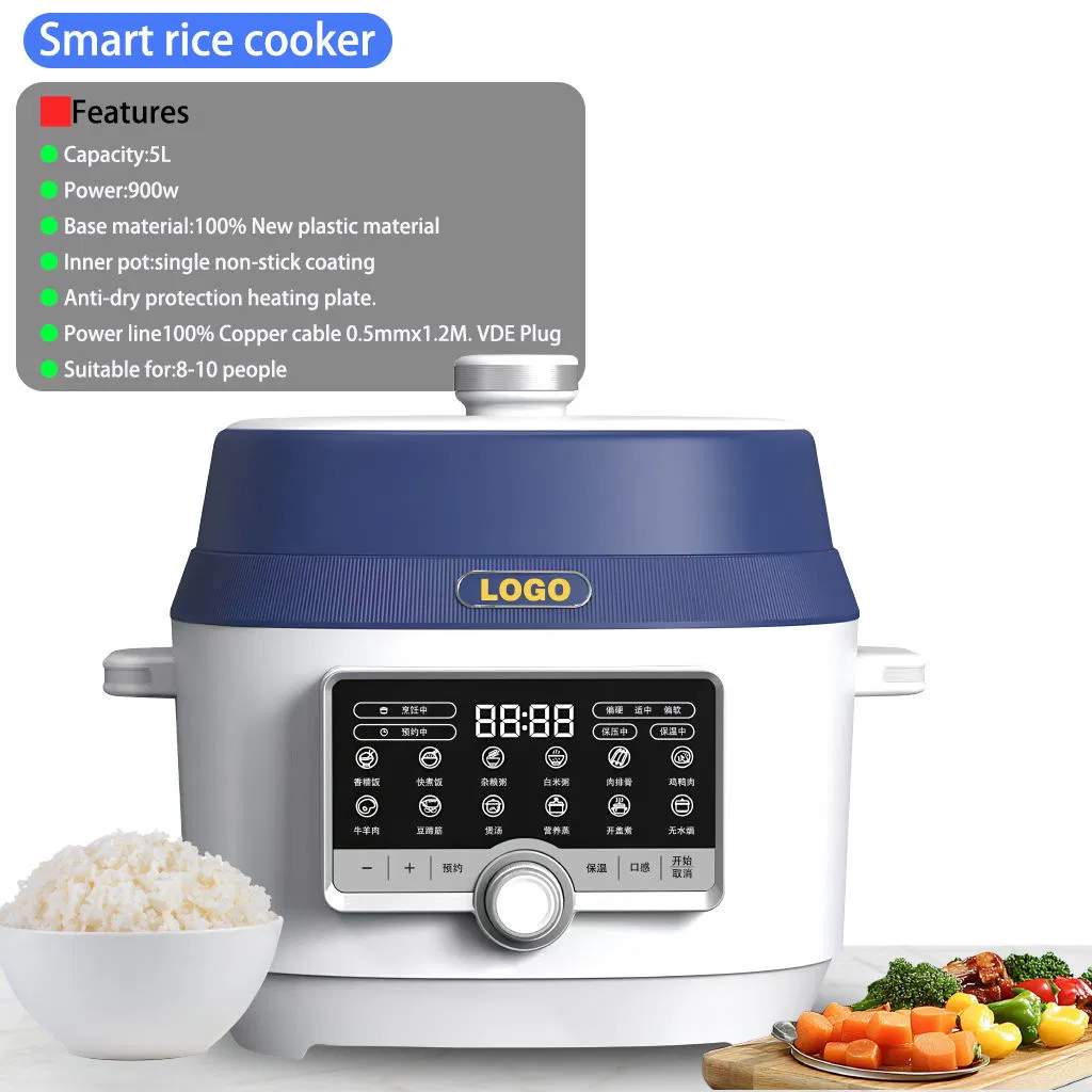 Zd-502dt Multi Electric Rice Cooker for Automatic Home Cooking with Touch Control