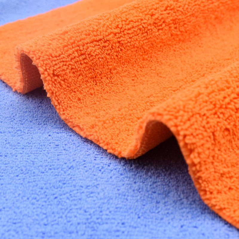 Hot-Selling 30*30cm, 40*40cm, Microfiber Edgeless Long Short Pile Towel for Car Wash and Polishing, Scratch-Free and Quick Drying