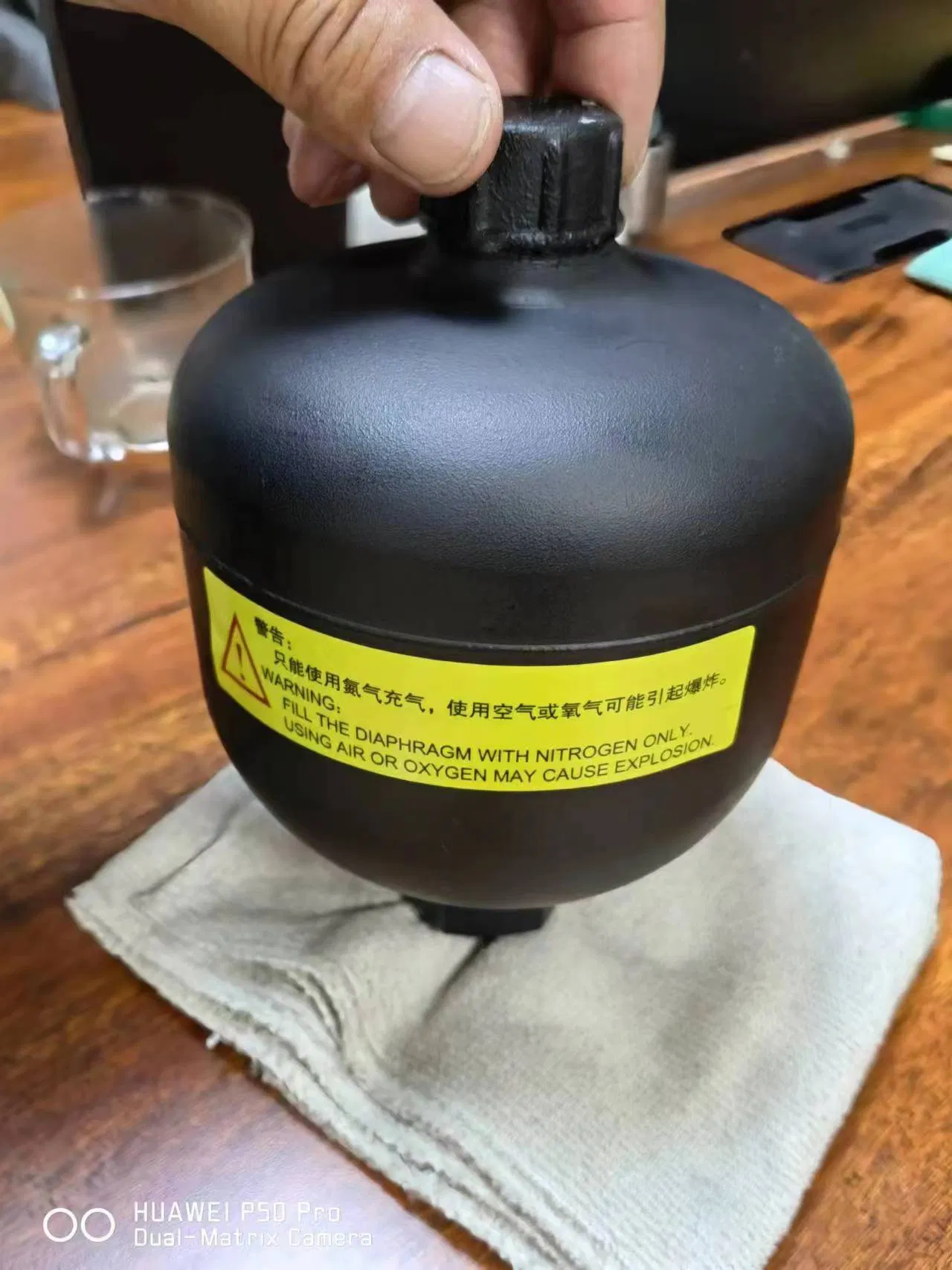 0.75L-Chargeable Hydraulic Diaphragm Accumulator for Construction Machinery