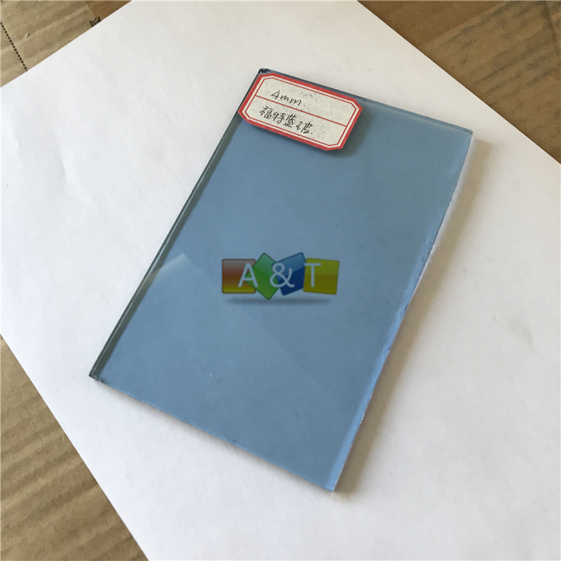 4mm 5mm Dark Blue Ford Bluefloat Glass Tinted Float Glass for Window etc