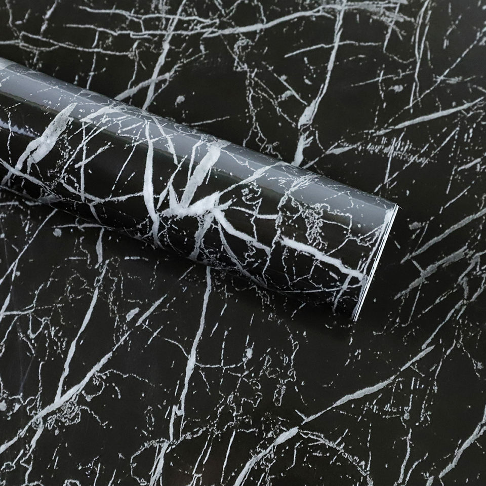 Marble Grain Lamination PVC Membrane Foil for Decorative