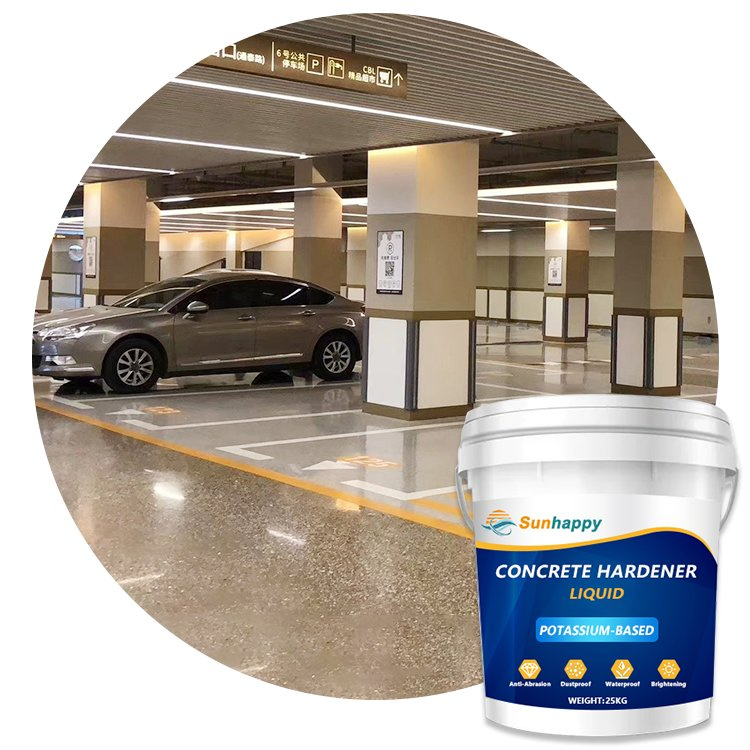 High Gloss Concrete Floor Waterproof Sealing Liquid Concrete Floor Hardener Curing Agent