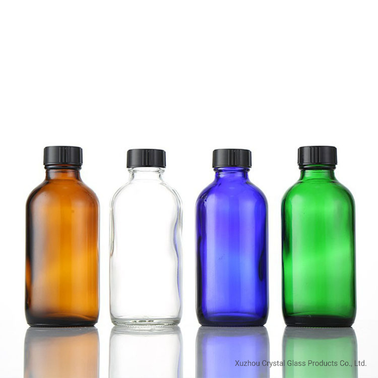 Wholesale Room 500ml Clear Amber Black Frosted White Boston Glass Spray Bottle