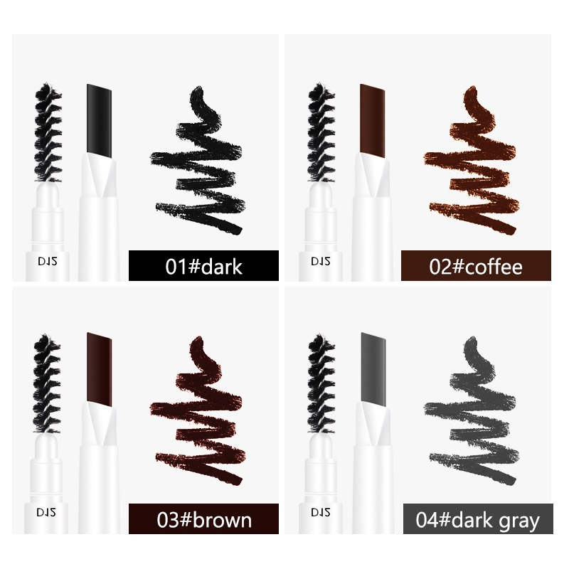 Ep12 Mixdair Eyebrow Pencil Waterproof, Sweat-Proof, Non-Decolorization and Non-Staining, Grinding Rod Natural Three-Dimensional Rotation Type Thrush