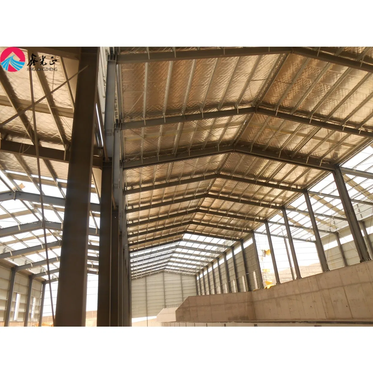 Heavy-Duty Steel Workshop Structure for Efficient Construction Projects