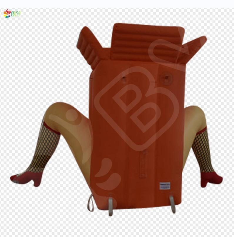 Boyan Holland Birthday Cartoon Puppet Stockings Legs Inflatable Box Legs Ouwe Doos Balloon