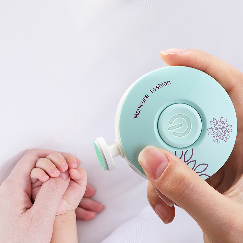 Electric Nail Cutter Set Portable Baby Nail Trimmer Infant Electric Nail Clipper