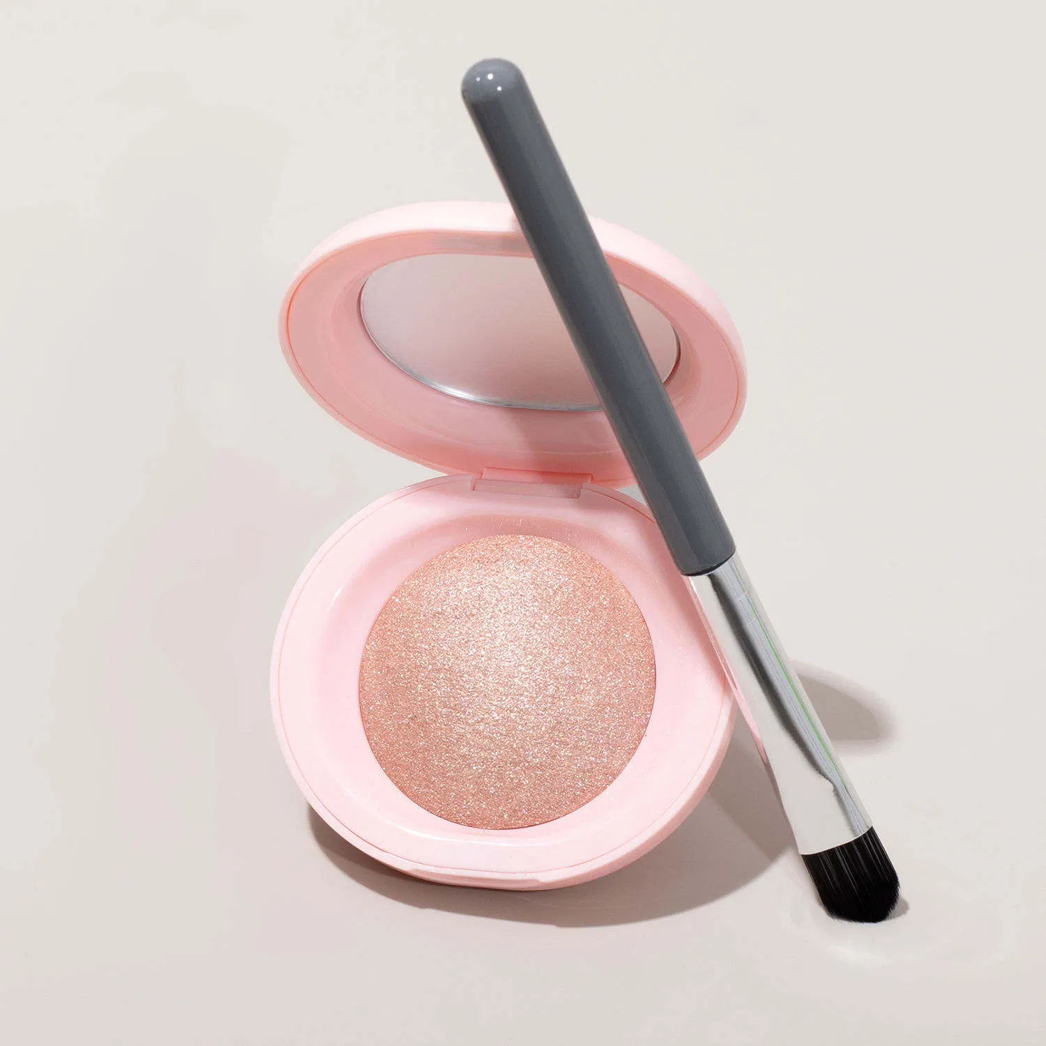 Custom Logo Long Lasting Mini Pastel Highlighter Customized Multichrome High-Shine Pressedpowder Bakedhiqhlighter Palette