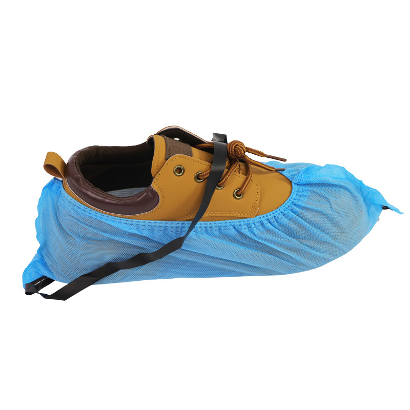 Whole Sale Disposable Anti-Static Shoe Covers Non-Woven ESD Shoecover with Conductive Strip