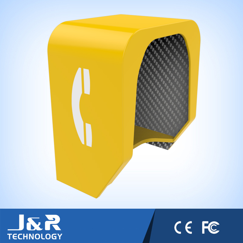 Rot Proof Fire Resistant Acoustic Phone Booth, Telephone Acoustic Hood