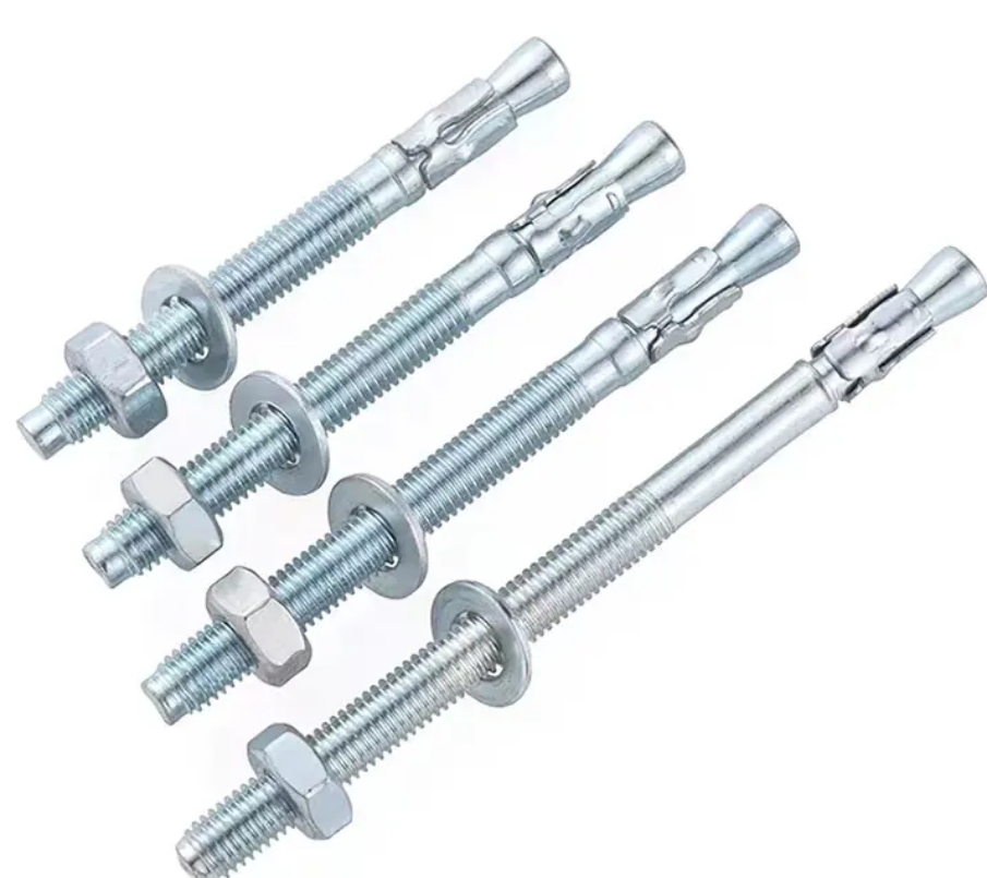 Carbon Steel Zinc Plated M6-M24 Expansion Wedge Anchor Bolts Heavy-Duty Wedge Anchors