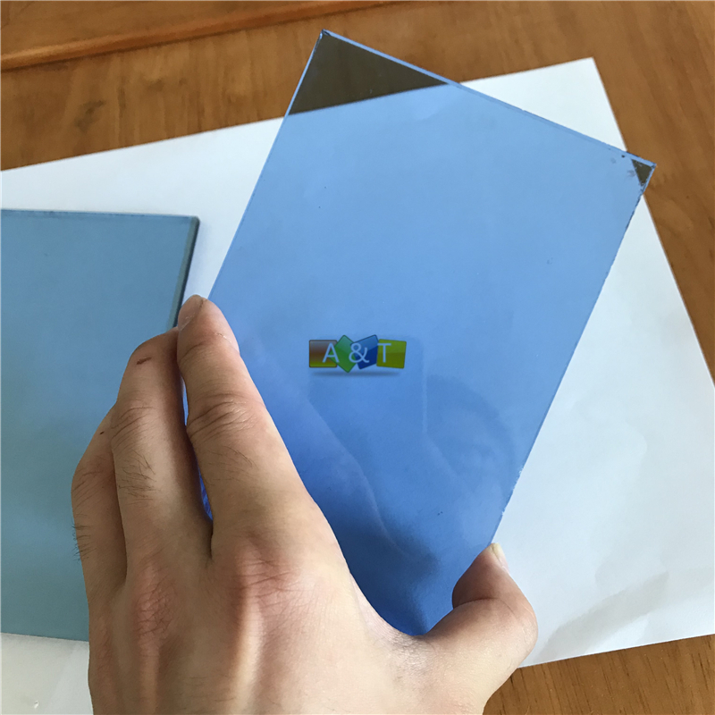 4mm 5mm Dark Blue Ford Bluefloat Glass Tinted Float Glass for Window etc