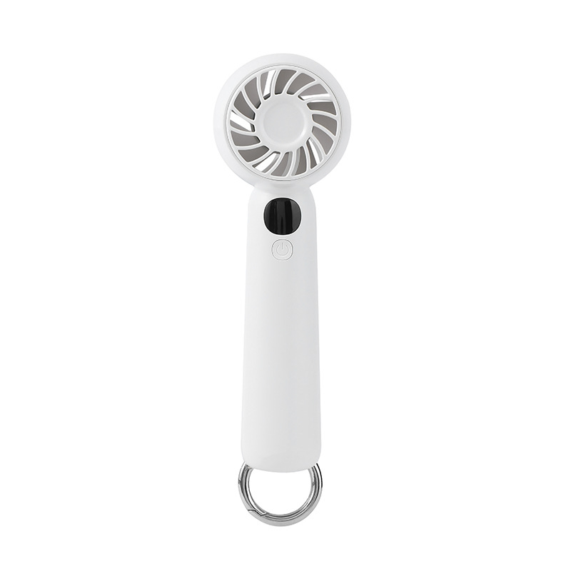 High-Speed Handheld Turbo Fan New Foldable Plastic Desktop Small Fan for Household Use