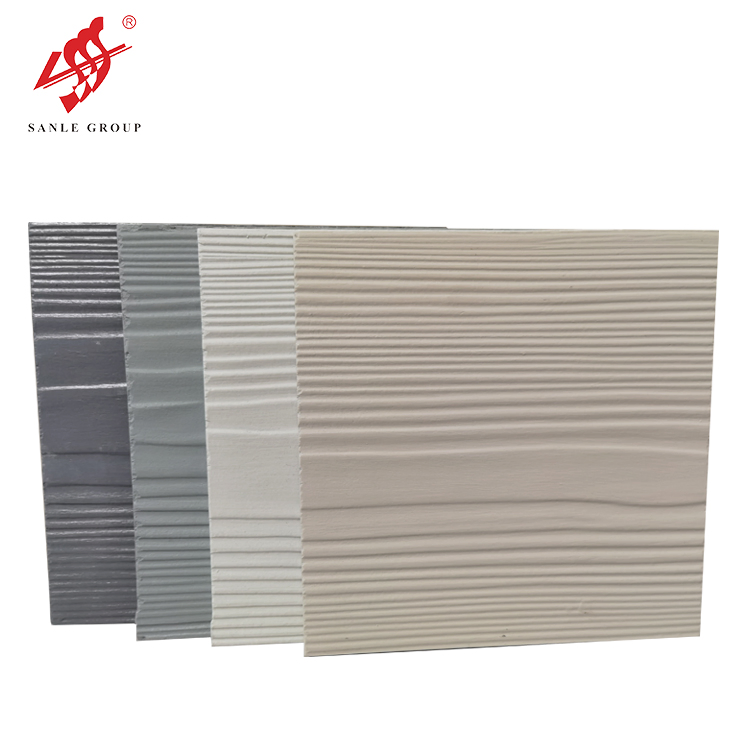 Non-Asbestos High Quality Non Asbestos Reinforced Fiber Cement Siding Board