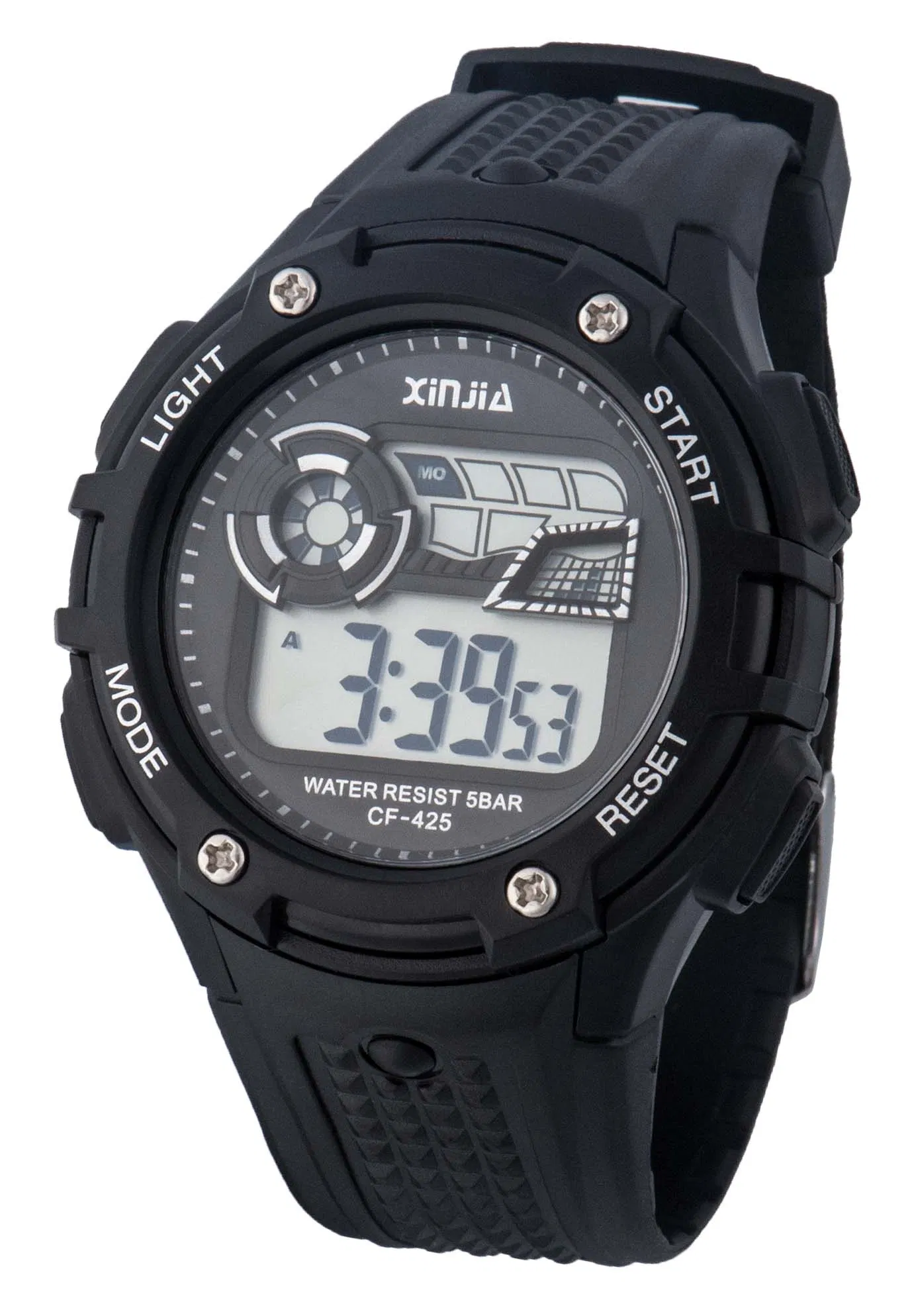 2019 New Model Plastic Digit Watch, 5ATM Water-Resistant