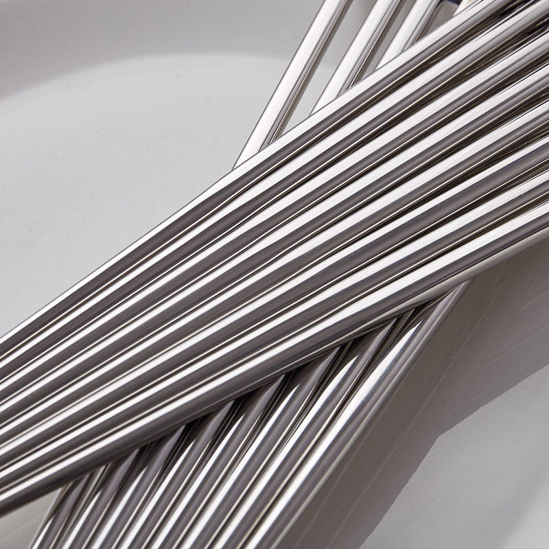 Silver Metal Restaurant Round Chopsticks Set for Wedding