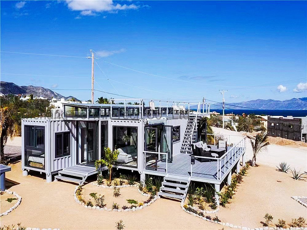 Seaside Luxury Villa Shipping Container House