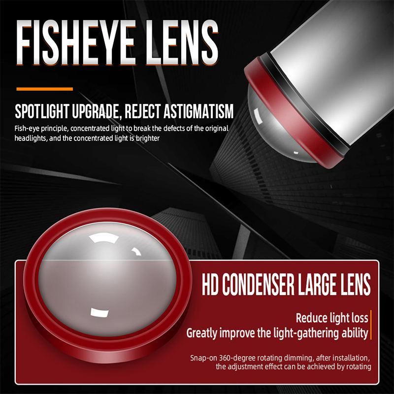 Светодиодная фара H4/H7 9000 лм 90W с проектором