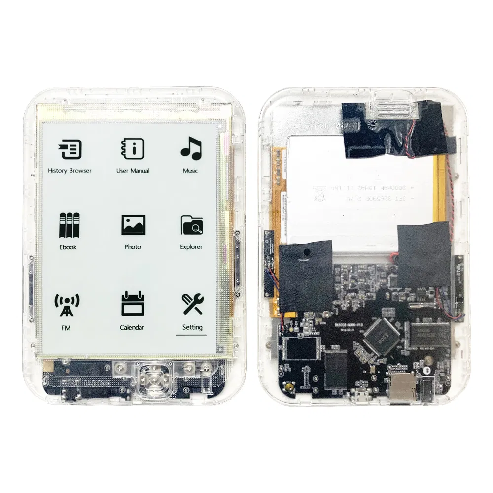 Jail Night LED All Eink E-book One Hand Book Reader