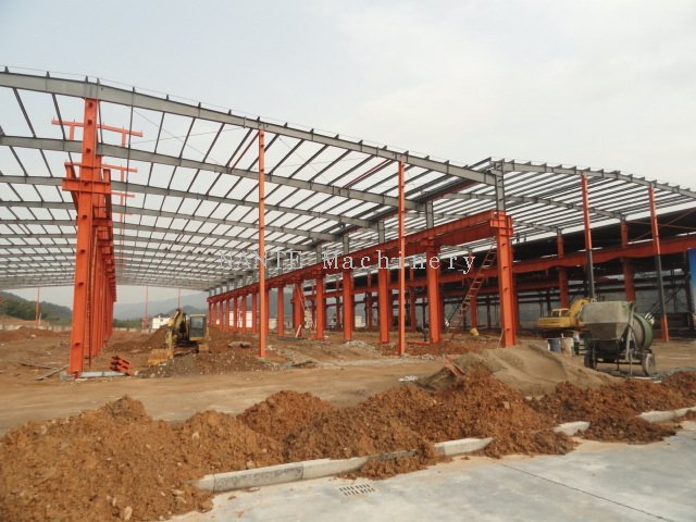 H Section Steel Column&Beam Steel Structure Warehouse/Hanger/Workshop/Shed