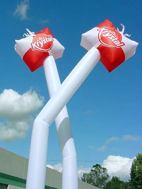 2023new Inflatable Waving Pizza Sky Dancer for Sale