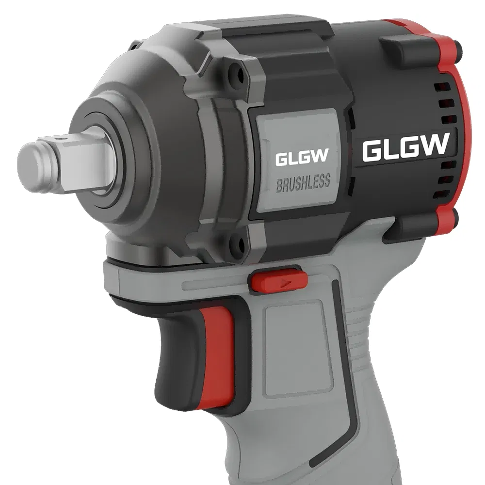 Glgw 1/2 Inch Cordless Impact Wrench High Torque Wrench for Repairing & Heavy-Duty Applications