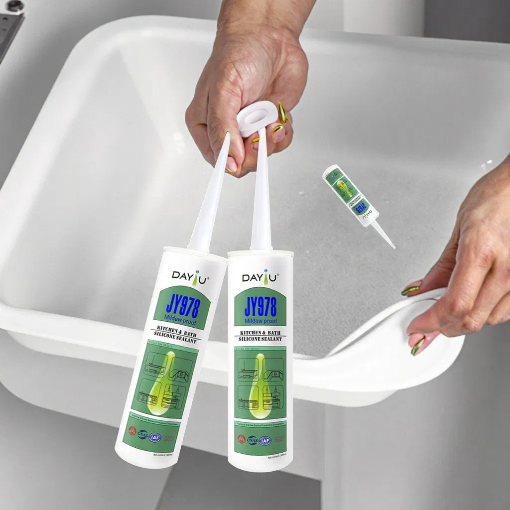 Герметик силиконовый для ванной и кухни, устойчивый к плесени