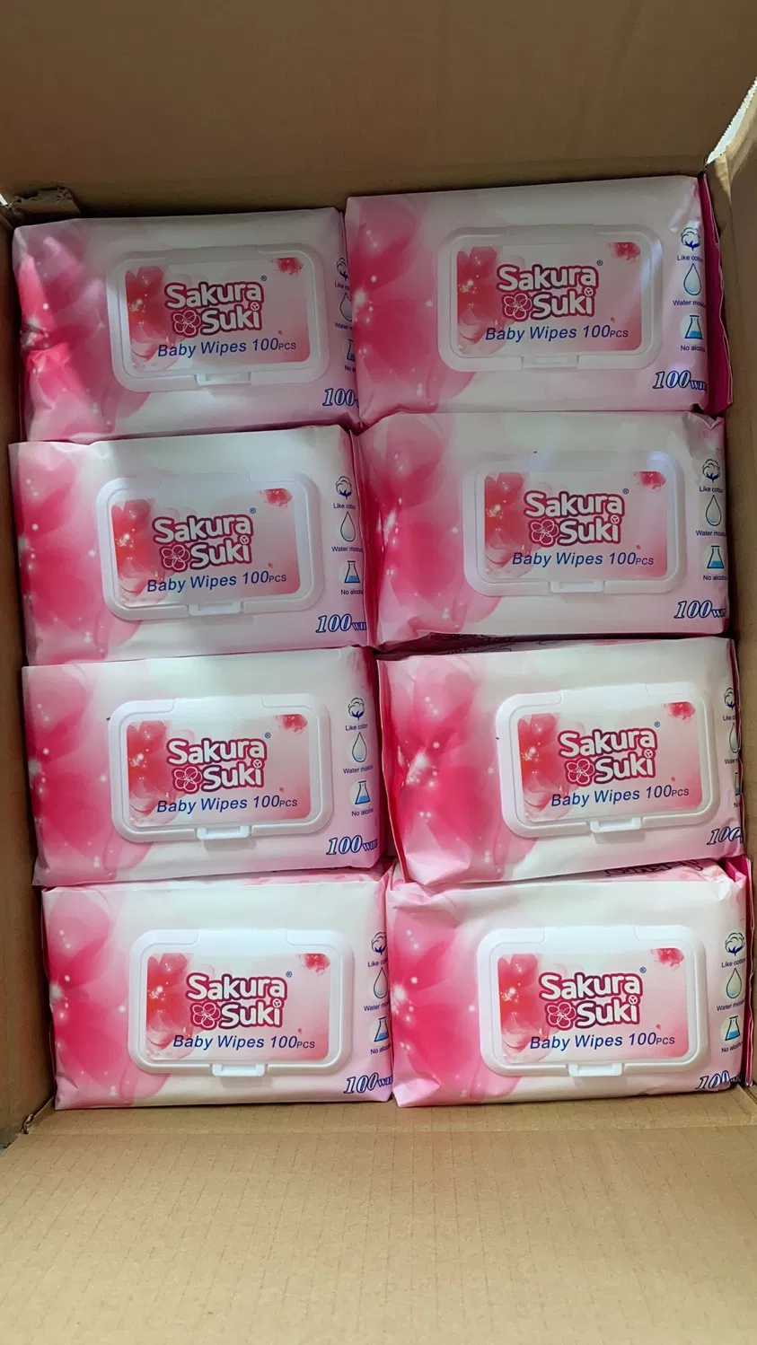 Biodegradable Alcohol-Free Individua High Quality Cleaning Wet Wipe