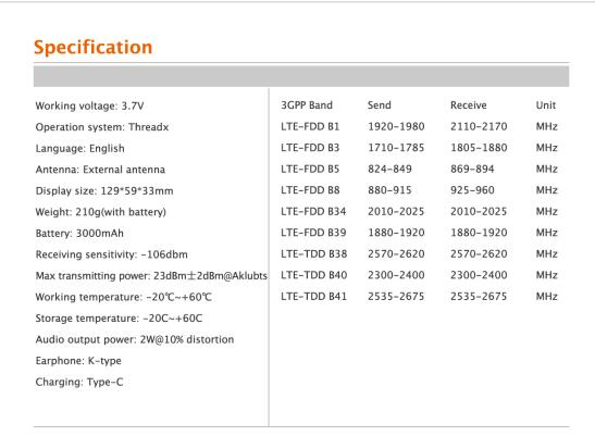 Tyt IP-K510 4G IP Network Poc Radio Long Range Radio Global GSM Handy Talky Internet Walkie Talkie