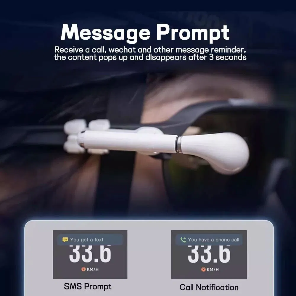 Умные очки для велоспорта с OLED дисплеем