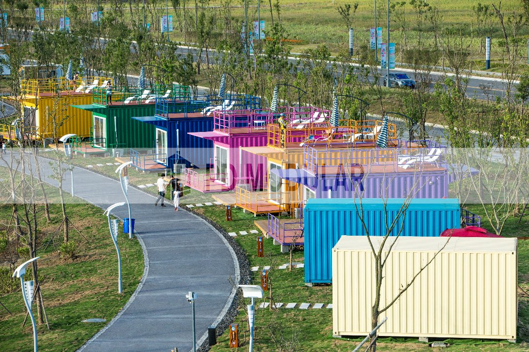 China Good Design Beautiful Prefab Portable Modern Container Villa for Sale in Jiangsu