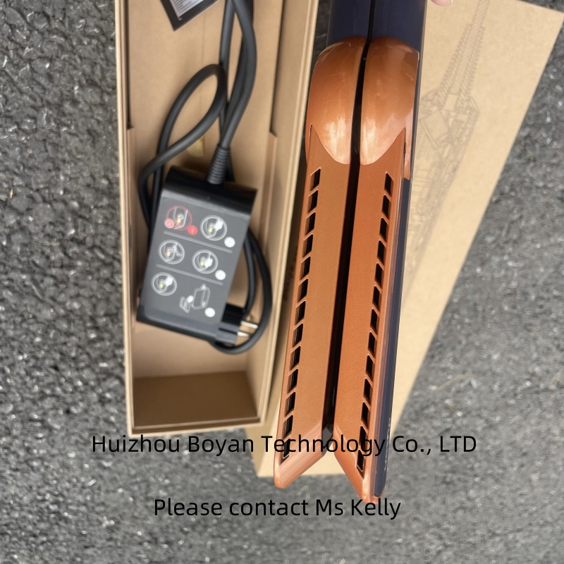 1: 1 Oringinal Cordless Hair Straightener Brush Comb Hair Straightening Machine Fast Heat Rechargeable Airstrait