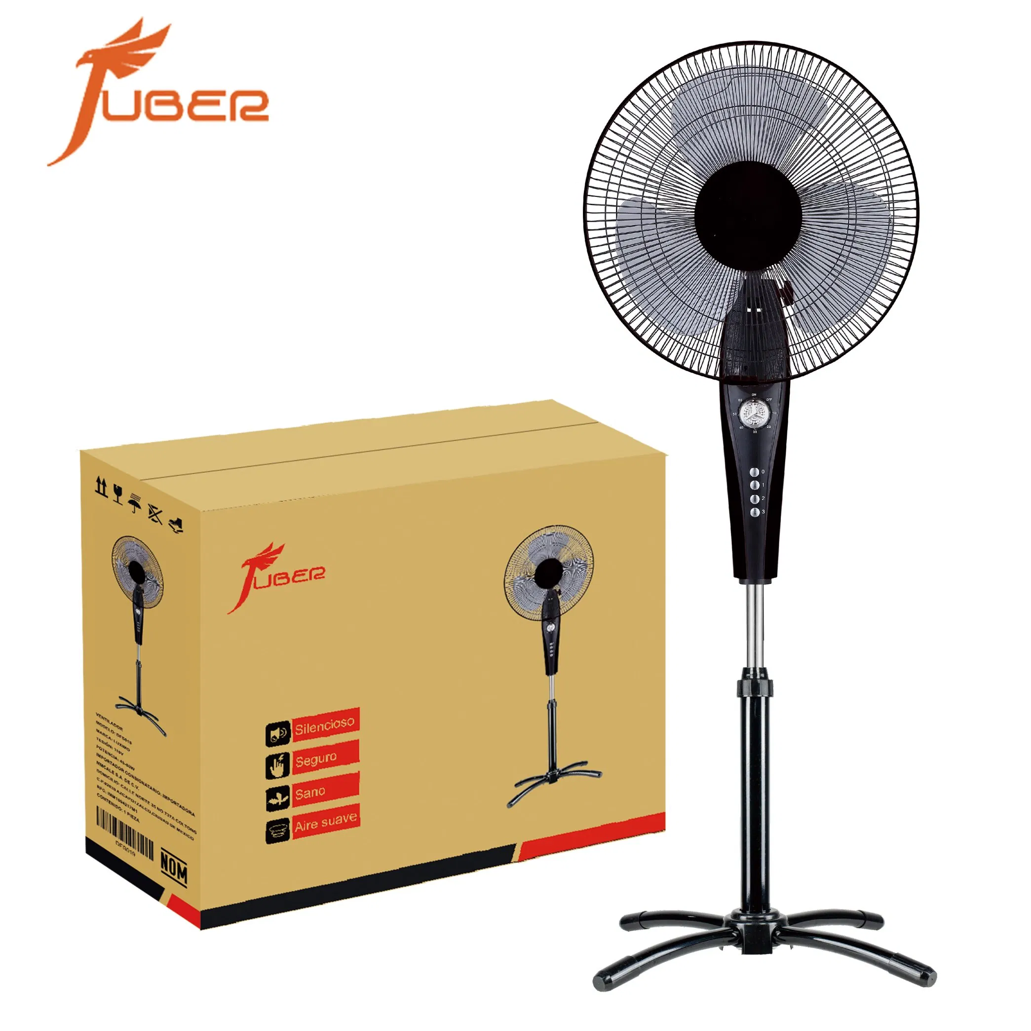 Напольный вентилятор 16 дюймов с осцилляцией