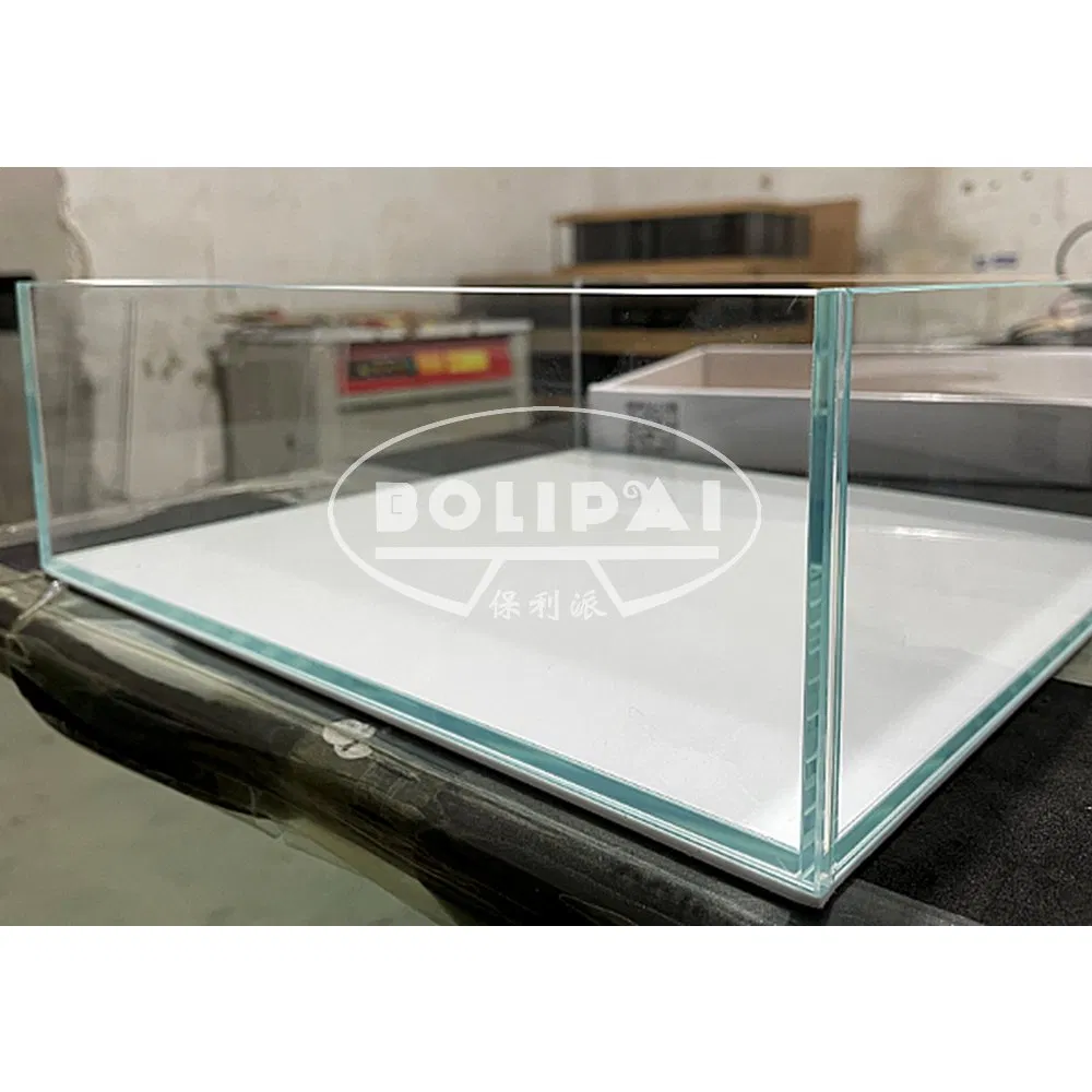 Export Custom Black Glass Overflow Box Ultra Clear Glass Tank