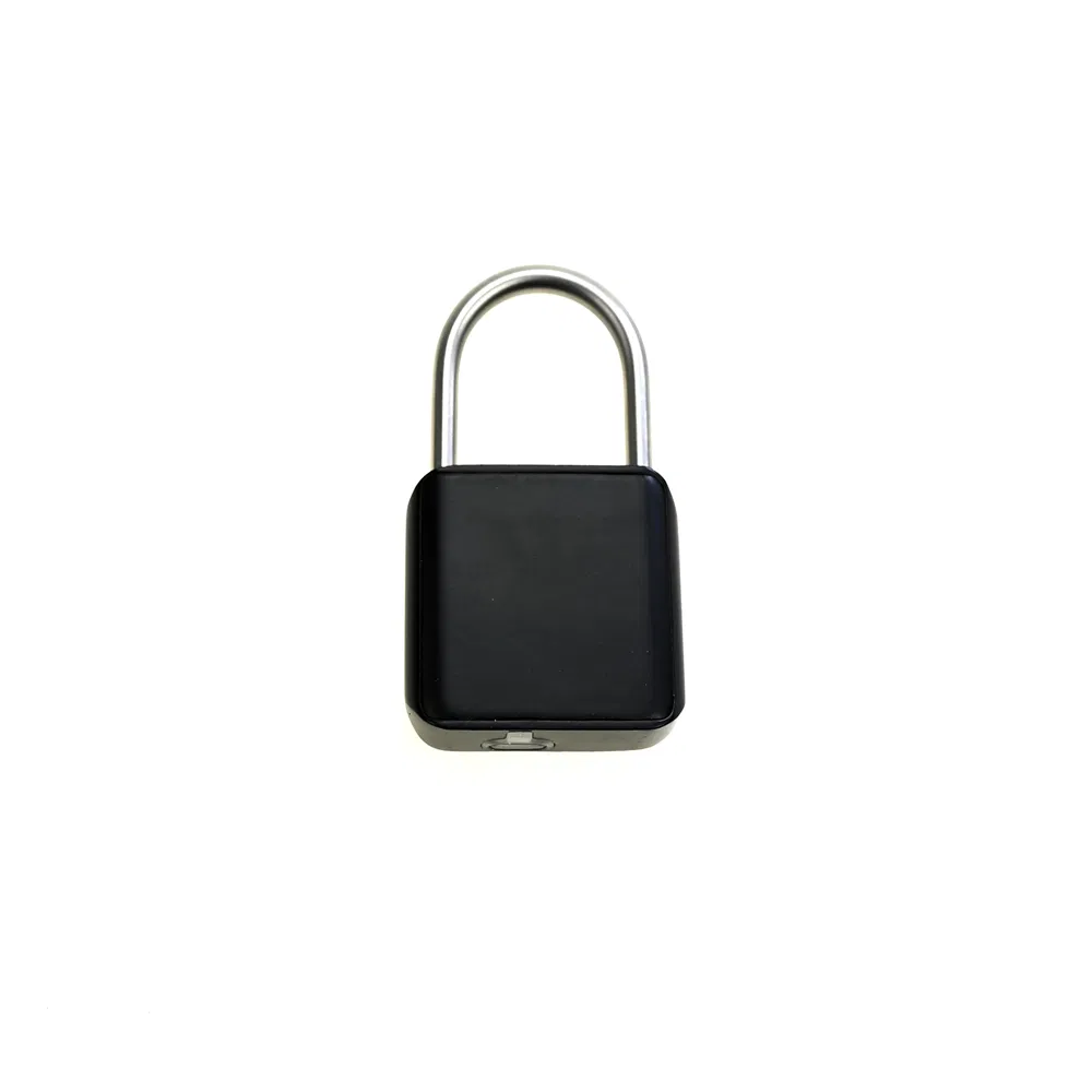 Yh3644 Zinc Alloy Waterproof Rustproof Fingerprint Padlock Intelligent Electronic Small Lock Padlock