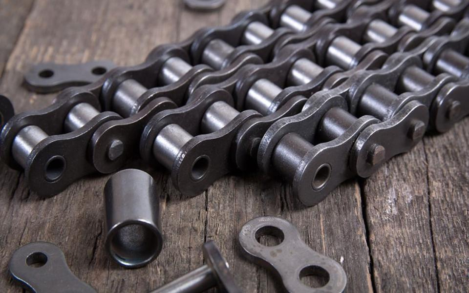 Роликовая цепь 28A-4 для конвейеров и приводов