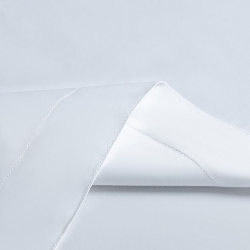 High Grade White 100% Microfiber Polyester Home Hotel Textile Wholesale Plain Weave Bed Sheets Bedding Set