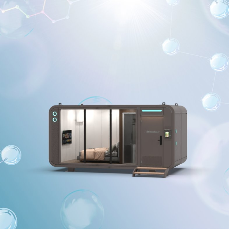 Marine Dancer 2024 Tiny Home Prefabricated Homes Capsule House Travel Resort Space Capsule Small Mobile Home Modern Modular House