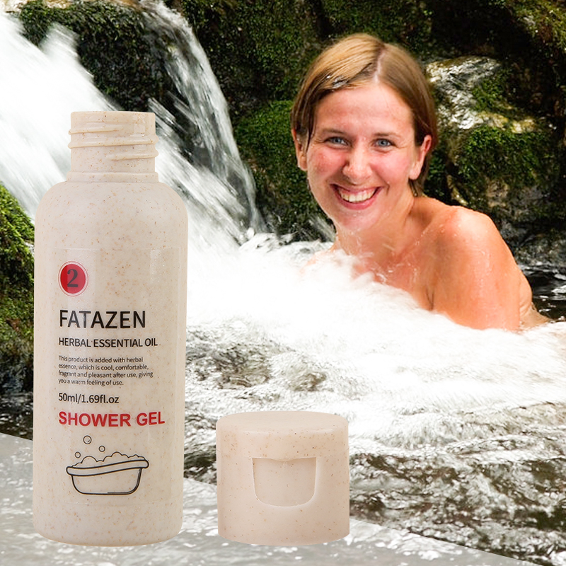 Natural Fragrance Fuxing Deep Cleansing Nourishing Whitening Organic Wheat Body Shower Gel