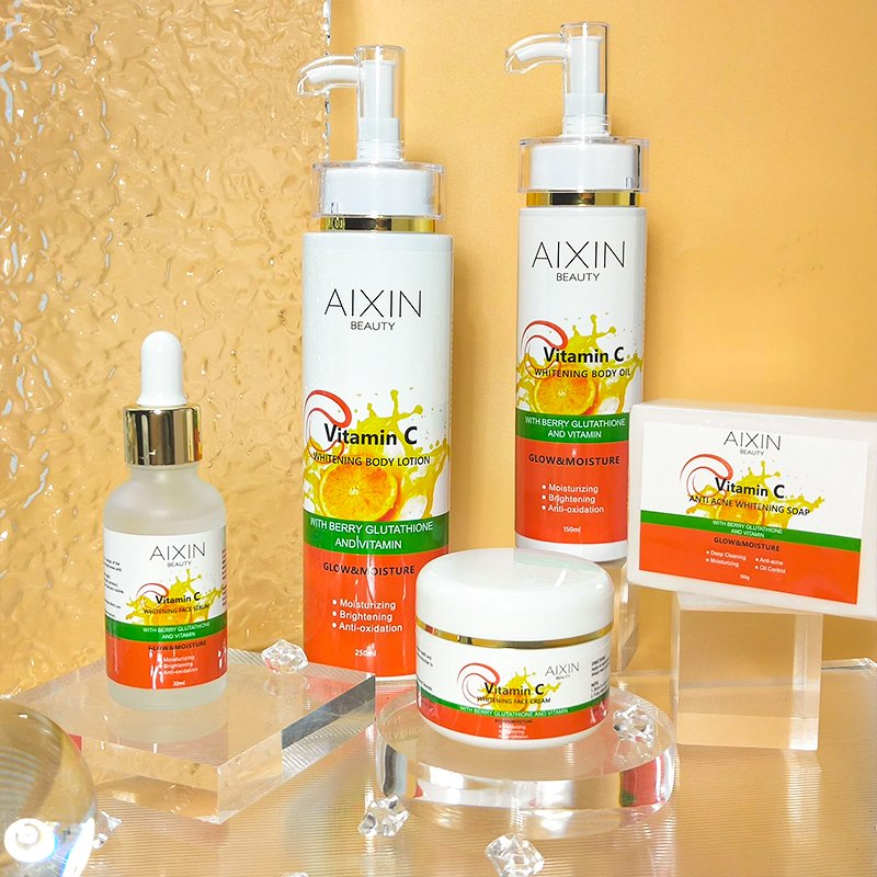Beauty Cosmetics Skin Care Vitamin C Whitening Lighting Korean Skincare Kit