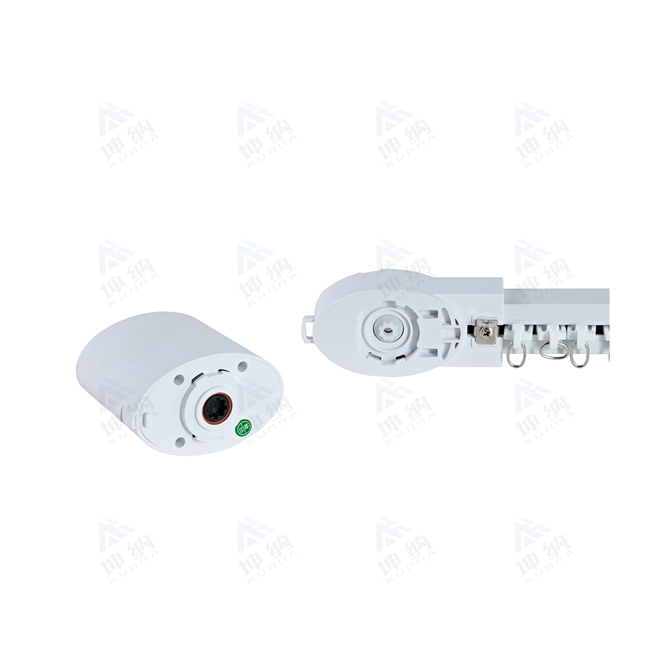 Manufacture Home Aluminum Electric Curtain Track Rail Motorized Curtain Track