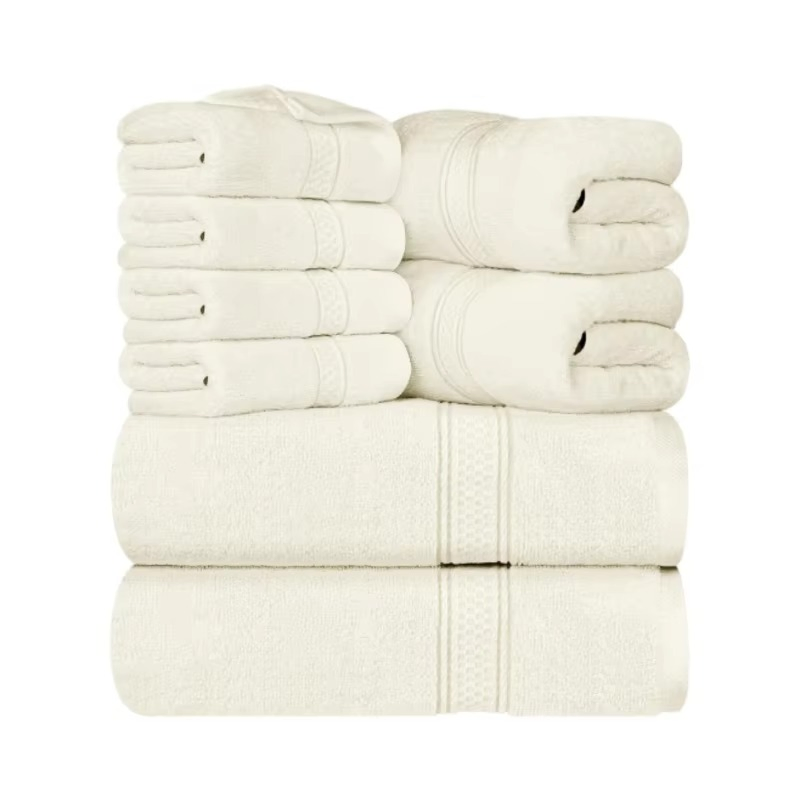 Promotional Multiple Repurchase Highly Absorbent Ring Spun Premium Towel Sets
